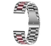 SCWZZWSY Banda di guardia in acciaio inossidabile adatto per l'adattamento DW orologio 16mm 18mm 20mm 22mm 24mm da uomo da uomo Watch Band Cint Cless Bracciale Orologio Silver Orologio