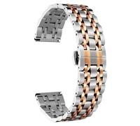 SCWZZWSY Banda di orologi in acciaio inossidabile fascia di ricambio di fascia alta per donne uomini 14 mm, 16 mm, 18 mm, 21 mm, 22 mm, 20 mm, 12 mm, 19 mm