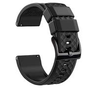 SCWZZWSY Bande di orologi in silicone 18 mm 20mm 22mm 24 mm Bande di orologi in gomma a rilascio rapido per uomini
