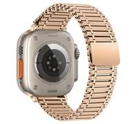 SCWZZWSY Bracciale per banda 44mm 45 49 40 41 38 42 mm cinghia in acciaio inossidabile per la serie Iwatch 10 9 8 SE 7 6 5 4 3 cinghia di orologio