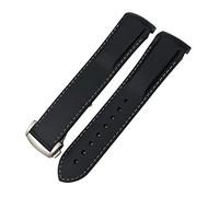 SCWZZWSY Canda di guardia in silicone in gomma 19mm 20mm 21mm 22mm , per idroconchi Conquista VHP Waterproof Sport Watch Strap