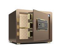SCWZZWSY Cassette di Sicurezza Elettronica Cassa di Sicurezza, cabinetto di Sicurezza con Blocco Chiave di codice Digitale, Dispositivo di Allarme antincendio e antifurto (35x42x32cm) (25x35x25cm)
