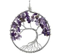 SCWZZWSY Chakra NEQUALACE7 CHECHRA CHETHE CRIDLAZE CRIDALLA PENDANTI Pietro Naturale Pietro della Vita Pendulum PENDANTE NACCHLACA per GIETRI Guida