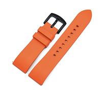 SCWZZWSY Cinghia di orologio a rilascio rapido compatibile con accessori per braccialetti da uomo per orologi in gomma in gomma a fluoro di grado premium 20mm 22mm 24mm