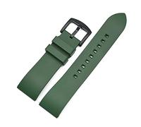 SCWZZWSY Cinghia di orologio a rilascio rapido compatibile con accessori per braccialetti da uomo per orologi in gomma in gomma a fluoro di grado premium 20mm 22mm 24mm