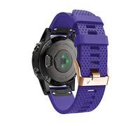 SCWZZWSY Cinghia di orologio da 20 mm per Fenix 6 6S 6x Pro 5 5S Plus D2 Delta S Descent MK2S MK2S Bracciale in silicone a rilascio rapido
