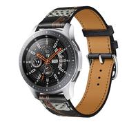 SCWZZWSY Cinghia in pelle per orologio 3/4Pro /5 Sport Bracciale Band per orologio GT 46mm /GT2E /GT3 46mm Cintura da polso a cinghia di orologio Accessori di sostituzione della fascia da guardia
