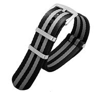 SCWZZWSY Cinta di nylon da orologio da 20 mm da 22 mm per la cintura di nylon ， per uomini di sostituzione a strisce militari