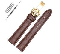 SCWZZWSY Cinta d'oro vera in pelle per PP Patek Philippe Grenade 5167AX 20mm 21mm 22mm Bracciale da uomo Catena