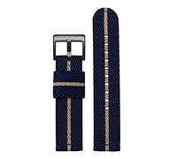 SCWZZWSY Cinta sportiva addensata in nylon intrecciata per la moda per la fascia sportiva ispessita di tela da mare 18 mm 20mm 22mm 24mm