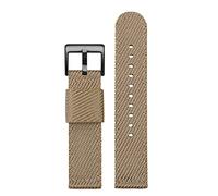 SCWZZWSY Cinta sportiva addensata in nylon intrecciata per la moda per la fascia sportiva ispessita di tela da mare 18 mm 20mm 22mm 24mm