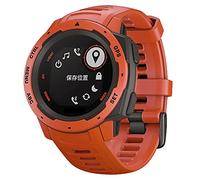 SCWZZWSY Cinturini da guardia in silicone per istinto orologio intelligente 22mm di sostituzione a fascia da bracciale ad angolo istinto/eSports // Solar