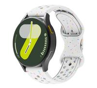 SCWZZWSY Cinturino in silicone 18/20/22mm per Galaxy Watch7/6/5/4/44/40mm classico 43/47mm Gears3 Bracciale per 3 4Pro GT3/2E Cingcio d'oro