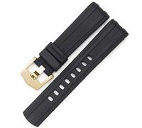 SCWZZWSY Guarda la fascia per Omega 007 Planet Ocean AT150 Pin Filla Silicone Watch Watch Accessori Orologio in gomma