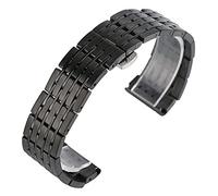 SCWZZWSY Orologi cinghia, cinturino da bracciale in acciaio inossidabile 20 mm 22mm 24mm Sostituzione orologio Bracciale da uomo e da donna (colore della fascia: oro, larghezza della fascia: 20mm)