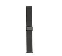 SCWZZWSY Orologi cinghia Woven Universal Smart Watch cinghia 18 mm 20 mm 22 mm 24 mm Accessori di orologi sostitutivi /18 mm/argento