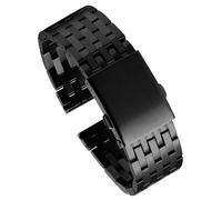 SCWZZWSY Orologio in acciaio inossidabile nero per diesel dz4316 dz7395 dz7305 cinghia di orologio in metallo solido per uomini
