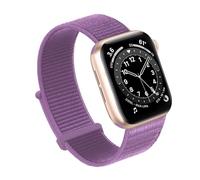 SCWZZWSY Per banda 49mm 45mm 44mm 42mm 41mm 40mm 38mm, Women Men Sport Nylon Loop Strap per la serie IWatch Ultra 8 7 6 5 4 3 2 1 SE