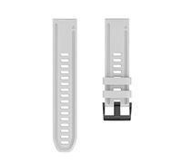SCWZZWSY Per Fenix 7S 6S 5S Watchband 20mm Bracciale per Fenix 6s Pro 5S più cinghie di polso di sostituzione rapida in silicone (colore: bianco, dimensione: per Fenix 7s)