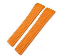 SCWZZWSY Per Patek Aquanaut Philippe Bracciale 5164A 5167A Braccialetti di estremità curva in gomma morbida nera 21 mm (,)