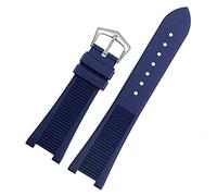 SCWZZWSY Per Patek Philippe 5711 5712G Nautilus Banda da polso marrone blu blu nero blu nera 25 * 13mm Sports Gusta Watch cinghie