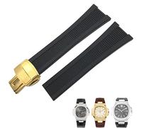 SCWZZWSY Per PATEK PHILIPPE Notch Forma Gomma Silicone Cinturino Orologio Impermeabile Cinturini Nautilus Uomini, 25mm