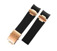SCWZZWSY Per Ulysse Nardin cinturino in gomma siliconica 263 DIVER cinturino con estremità curva 22mm braccialetti per orologi con cintura impermeabile