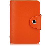 SCWZZWSY Porta carte Porta carte in pelle 24 slot Porta biglietti da visita Porta carte Uomo Donna Porta carte d'identità Porta carte di credito bancarie Porta carte passaporto Porta carte (Colore :