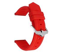SCWZZWSY Silicone Watch Band 16mm 18mm 19 20mm 21 22mm universale rilascio rapido universale in gomma sporzione da braccialetti per braccialetti.