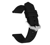 SCWZZWSY Silicone Watch Band 16mm 18mm 19 20mm 21 22mm universale rilascio rapido universale in gomma sporzione da braccialetti per braccialetti.