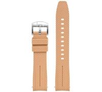 SCWZZWSY UNIVERSAL 20MM Watch Cint Men Women Rubber Release Watch Band Curved End Bands