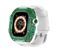 SCWZZWSY Urban Sport Mod Kit per Ultra 49mm Series 8 7 6 5 4 SE BRACSETTO CANDETTO CANDA LIGUATA CASO RUFT COPERCHIO DI PROTECTIVO 44MM 45mm 49mm (colore: A, dimensione: ultra 49mm)