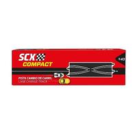 Slot Car SCX Scalextric Compact C10472X200 Pista Cambio Di Carrello 2 Unità