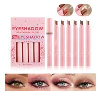 scyca Matita per ombretto bicolore color crema - 6 pezzi matita ombretto | matita impermeabile crema ombretto ombretto con sfumatura di colore per ragazze, amici