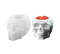 scyca Stampo in silicone teschio,Stampo in silicone teschio | Stampi artigianali in silicone a forma di teschio,Forniture per artigianato multifunzionali, stampi riutilizzabili