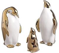 SCZWP8 Statua Moderna di Animali d'oro Modello Pinguino Ornamenti Animali in Ceramica Soggiorno Desktop Decorati Home Office Decor Matrimonio Accessori per la casa Ornamenti per la casa Artigianato