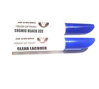 SD COLORS 12 ml Vernice Ritocco con Pennello e Vernice Trasparente - Cosmic Black (ZCE) - Compatibile con Suzuki - Riparazione di Graffi, Scheggiature e Verniciatura