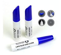 SD COLORS 12 ml Vernice Ritocco con Pennello, Vernice Trasparente e Primer - LAPIZ Blue (LD5K) - Compatibile con VW/Audi - Riparazione di Graffi, Scheggiature e Verniciatura