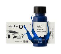 SD COLORS 162/5162 - Vernice per ritocchi, 15 ML, per riparazione graffi e scheggiature, codice colore 162/5162 blu marini del sud (solo pittura)