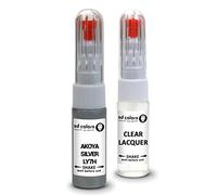 SD COLORS AKOYA LY7H - Penna per ritocchi con vernice per ritocco VW/Audi, 20 ML, colore argento