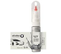 SD COLORS ATOMIC SILVER 1J7 - Pennello per ritocchi da 20 ML per riparazione graffi (solo vernice)