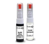 SD COLORS Black Perla Nera KTV compatibile con CITROEN New Touch Up Paint Pen Kit di riparazione 20 ML GRAFFIO SPAZZOLA COLORE CODE KTV BLACK PERLA NERA (verniciatura+lacca)
