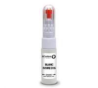 SD COLORS BLANC IVOIRE D16 compatibile con RENAULT New Touch Up Paint Pen Kit di riparazione 20 ML GRAFFIO SPAZZOLA COLORE CODE D16 BLANC IVOIRE