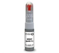 SD COLORS Bright Silver 711 compatibile con VOLVO New Touch Up Paint Pen Kit di riparazione 20 ML GRAFFIO SPAZZOLA COLORE ARGENTO 711