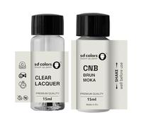 SD COLORS BRUN MOKA CNB - Vernice per ritocchi, 15 ML, per riparazione graffi e scheggiature