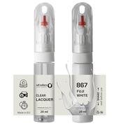 SD COLORS FUJI WHITE 867 - Pennello per ritocchi da 20 ML, per riparazione graffi (vernice e laccatura)