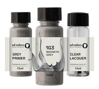 SD COLORS GRIGIO MAGNETICO 1G3 New Touch Up Paint 15 ML RIPARAZIONE SCRATCH CHIP PENNELLO COLORE CODICE 1G3 GRIGIO MAGNETICO (VERNICI+PRIMER+LACQUER)