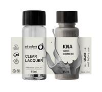 SD COLORS GRIS COMETE KNA - Vernice per ritocchi, 15 ML, per riparazione graffi e scheggiature
