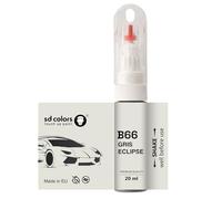 SD COLORS GRIS ECLIPSE B66 - Pennello per ritocchi, 20 ML, per riparazione graffi (solo vernice)