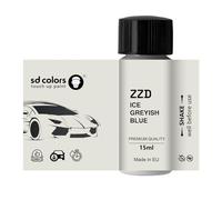 SD COLORS Ice Greyish Blue ZZD, Vernice per ritocchi da 15 ML, Colore Blu Ghiaccio